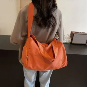 Woman Sports Gym Handbag Waterproof Fitness Training Bag Dry Wet Swimming Tote With Shoes Pocket Travel Luggage Shoulder Bag